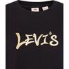 Levi's Sweatshirts Men's Black Crew Neck Moderate Regular A5507-0000