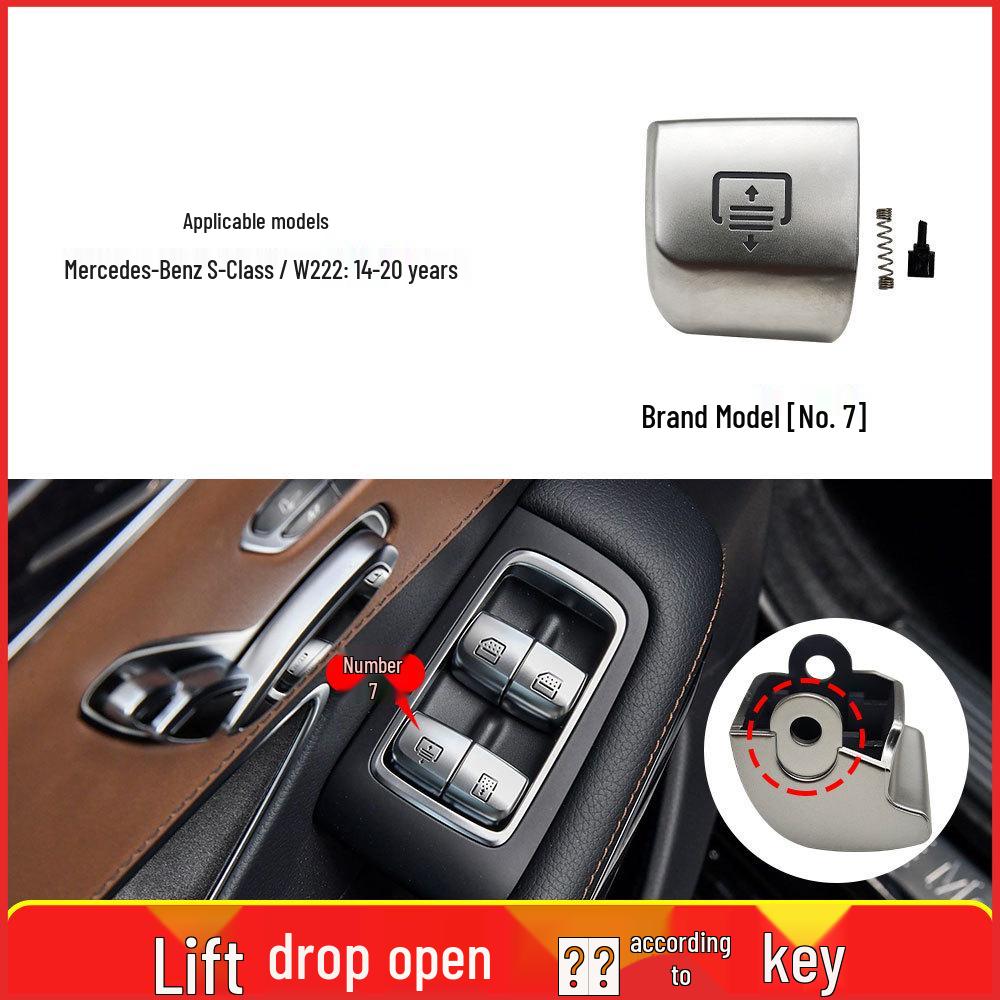 Rear Window Switch for Mercedes-Benz E-Class S-Class W213 W222