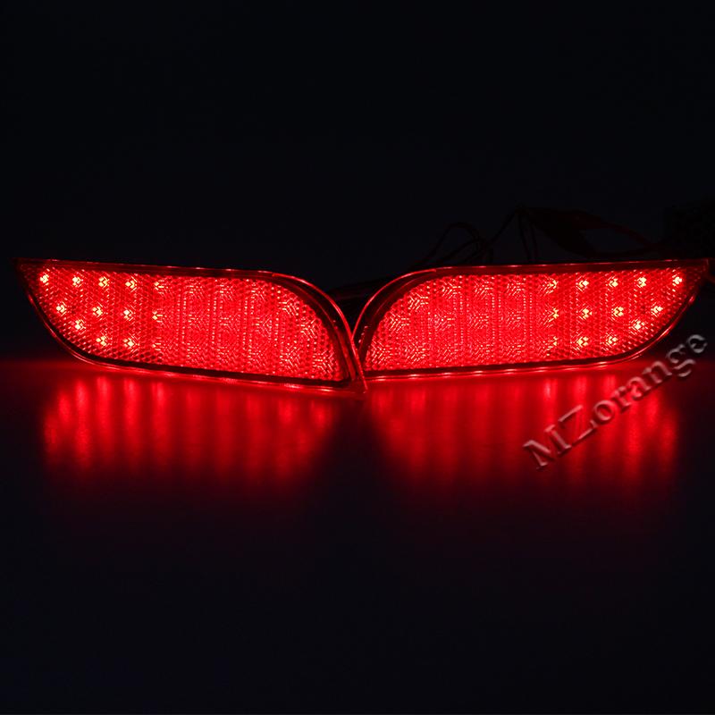 Tylny Odblask Zderzaka Światła Stop Dla Subaru Impreza XV WRX LEVORG Crossover Tylne Lampy LED Akcesoria Samochodowe Zewnętrzne