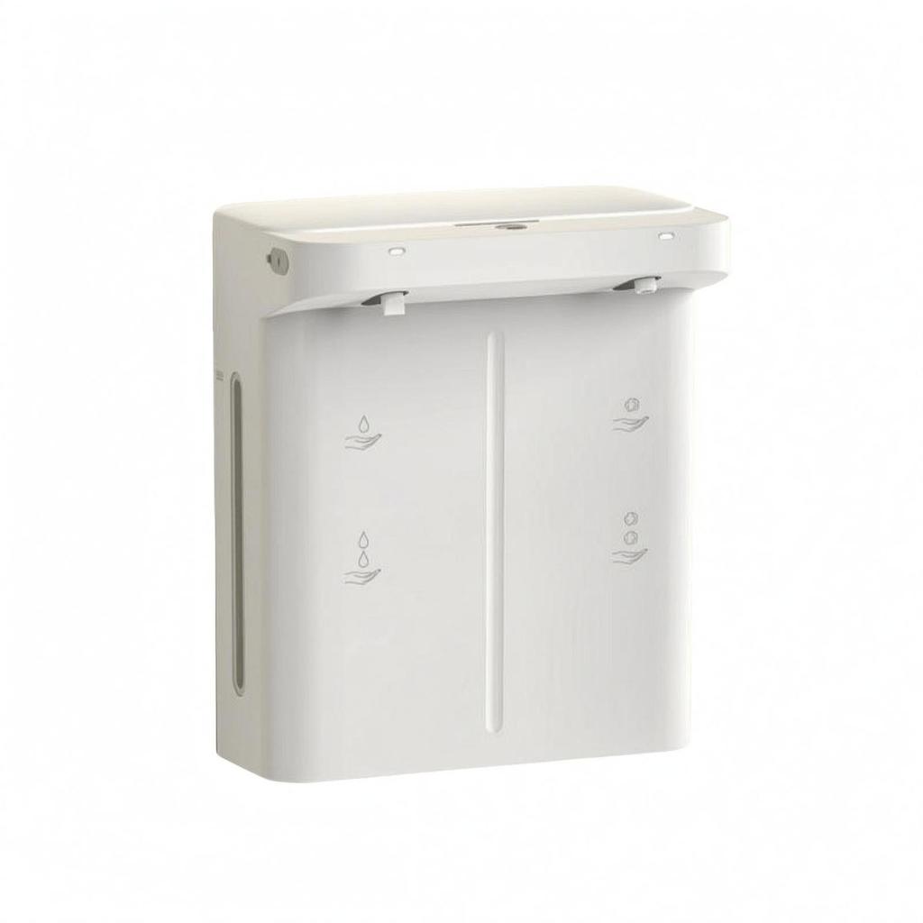 Automatic Foam Soap Dispenser double Head WallAttached IPX5 Water Resistant Cleaning