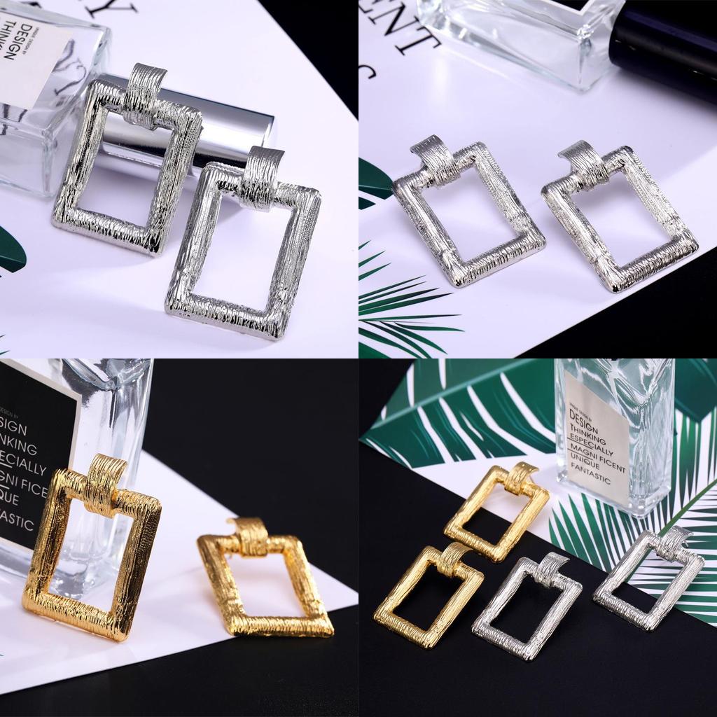 Trendy Geometric Alloy Earrings For Women Ideal For Weddings And Birthdays