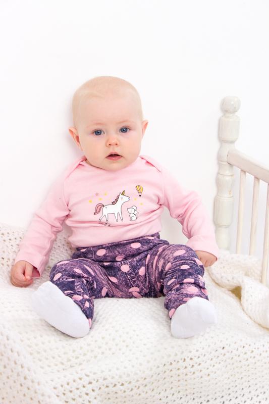 Infant Girls’ Stretch Fleece Leggings – Warm & Comfortable, Demi-season, 9144-063-5 HC