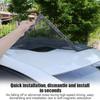 Magnetic Car Sunroof Sun Shade Breathable Mesh Mosquito Prevention Anti-Insect Thermal Insulation Window Screen Car Accessories