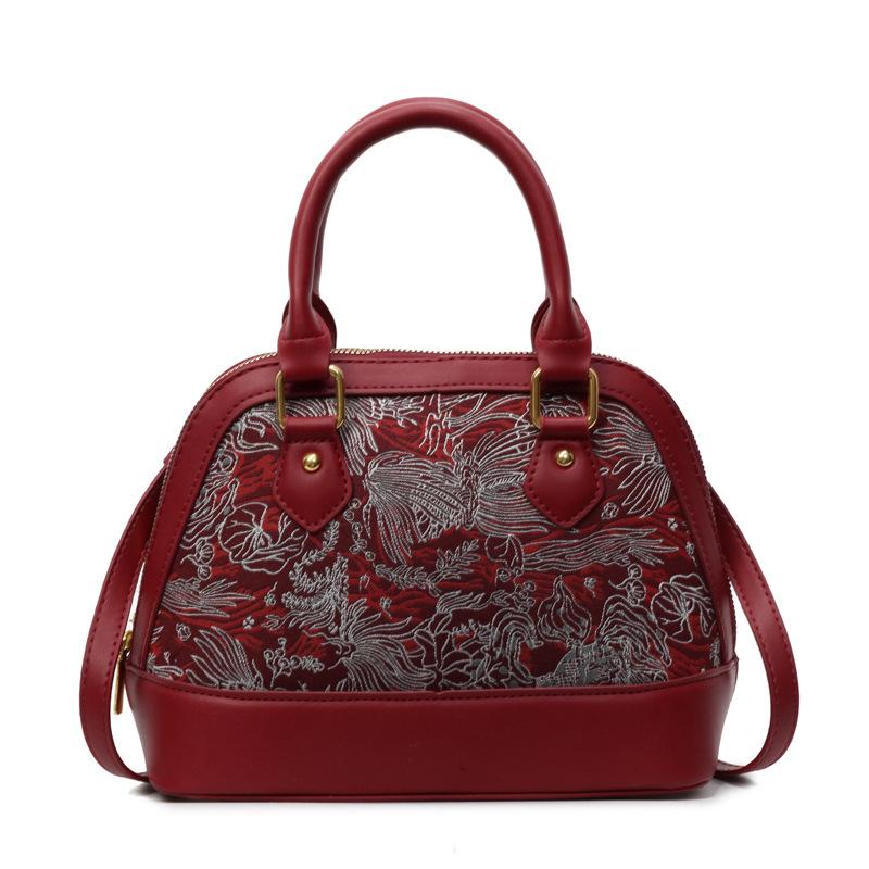 This Year's Popular Fashion Simple Bag 2025 Summer Women's Temperament Shoulder Messenger Bag Shell Bag