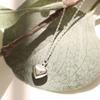 [Onoma] Onm 92.5 Silver Volume Heart Pendant Chain Silver Necklace (19314616)