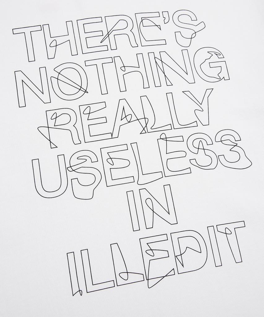 Illedis Price Tag Point T-Shirt White