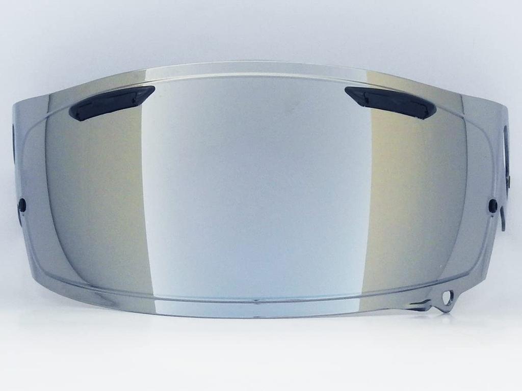 RXP MV Compatible Silver Mirror Shield Aftermarket Product Helmet Shield Astro GX Rapaide Neo XD VAS-V [Arai RX-7X Astral-X Vector-X ASTRAL-X ASTRO-GX