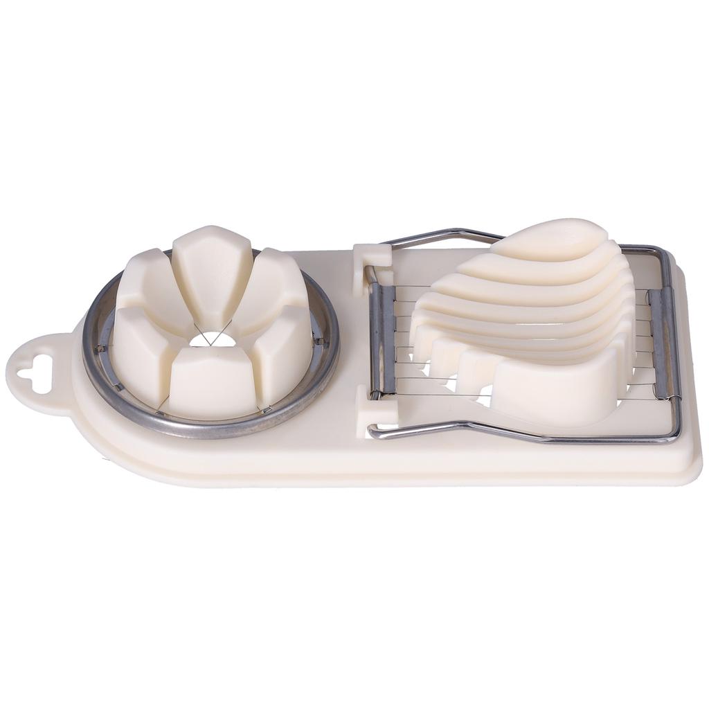 Egg Cutter Household Stainless Steel Wire Egg Cutter Safe Easy To Operate for Hard Boiled Eggs
