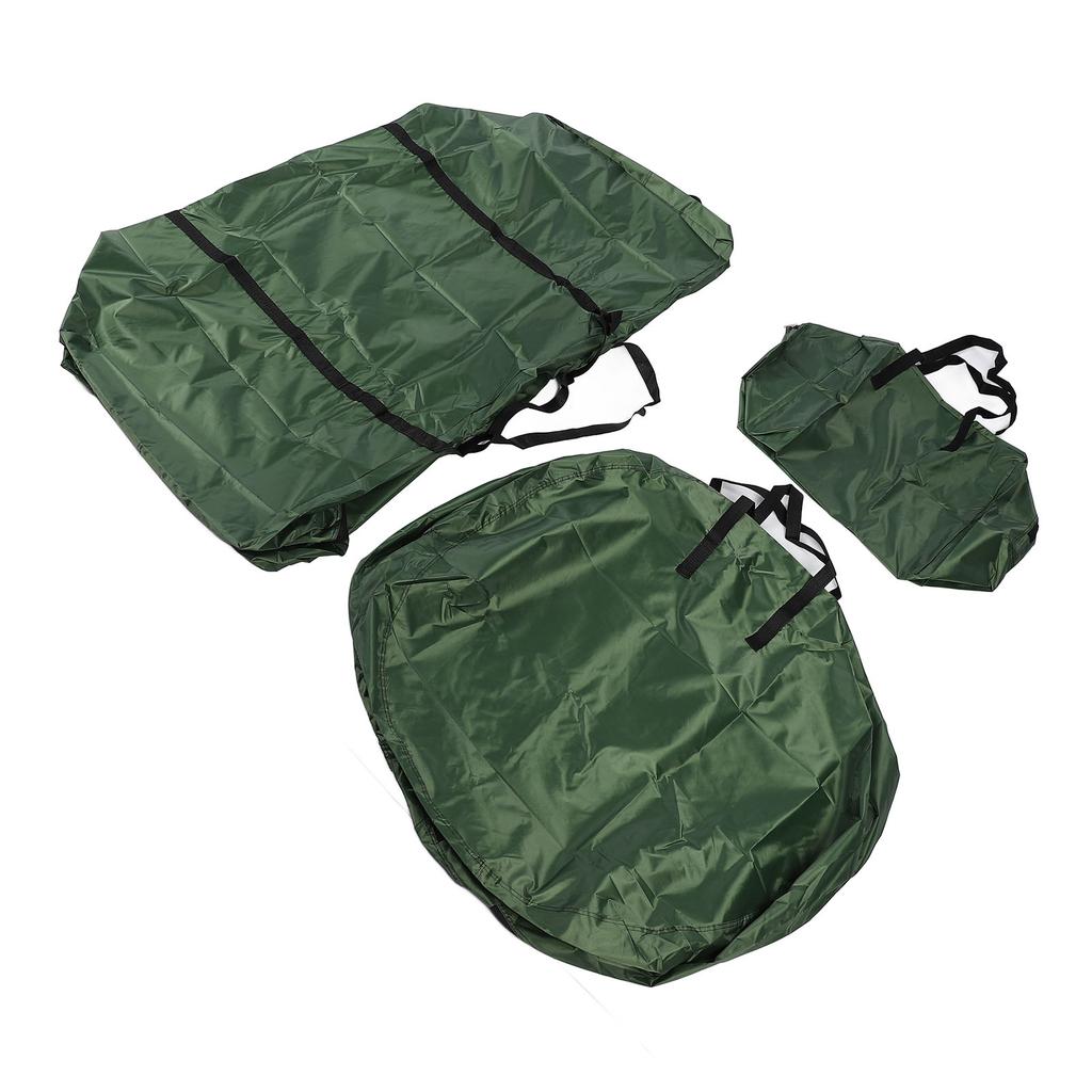 Aufbewahrungstaschen-Set für künstliche Bäume, große Kapazität, wasserdicht, Oxford-Stoff, Aufbewahrungstaschen für Weihnachtsbäume