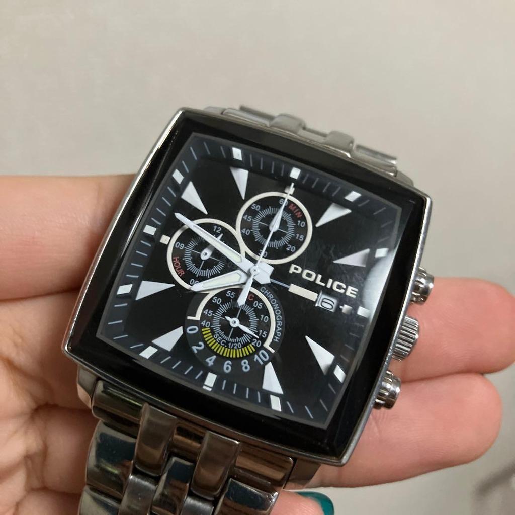Used Clock POLICE PATROL