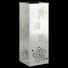 Solar LED Path Light 2 Pcs Silver Galvanized Steel