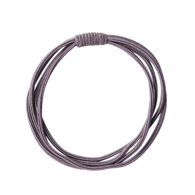 Women's A1V40 Hair Tie Set: Simple One-Piece Ponytail Rope with Free Shipping