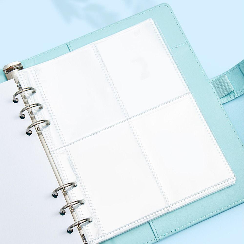 Colorful 100 Envelope Challenge Notebook Cash Budget PU Leather Money Saving Binder Loose-leaf Multi Pockets