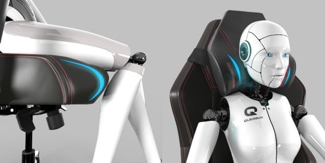 Quersus 360 Vaos 3.1 Titanium Grey Swivel Office Chair