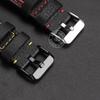 22mm Italian Leather Bracelet For Casio Edifice Heart of the Earth EFR-303CL Leather Watchband Efr-303d/l Watch Strap 22mm ECB-9