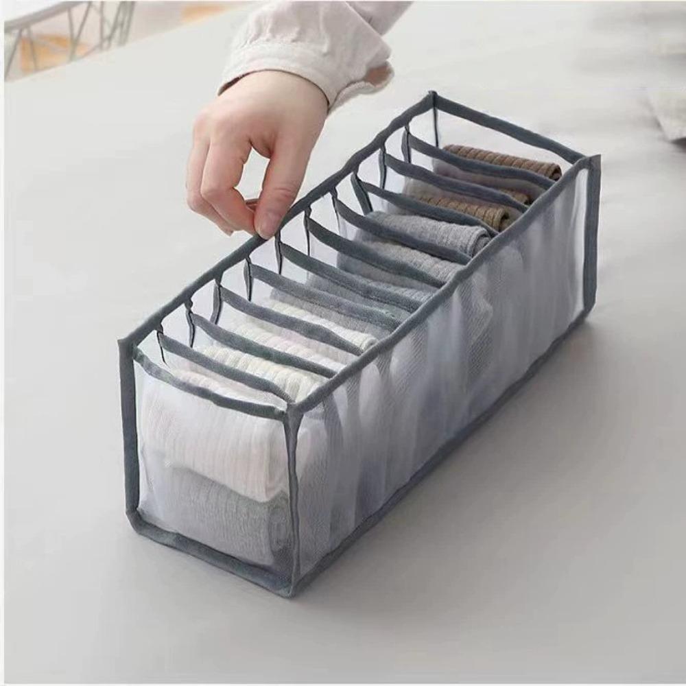 Home Organization Foldable Underwear Drawer Organizer Organizer Divider Box Storage Box Bra Socks Storage Drawer Organization