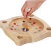 Roulette Schach Kinder Mathe Lernspielzeug Interaktives Gelegenheits-Partyspiel Kreatives Kompass-Schach Holzpuzzle Strategie-Spielzeug