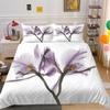 Bettbezug-Set, bunte Blumen, Kissenbezug, Bettbezug-Set, Bettdeckenbezug-Set