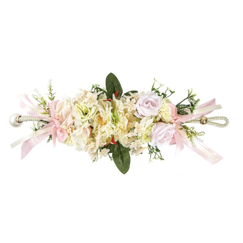 

1Pc Curtain Tieback Flower Window Curtain Bind Holdback Buckles Rope Drapery Holders Decorative Curtain Holdbacks шампанського