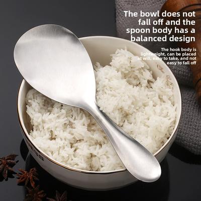 Household Thickened Rice Spoon for Dividing Meals