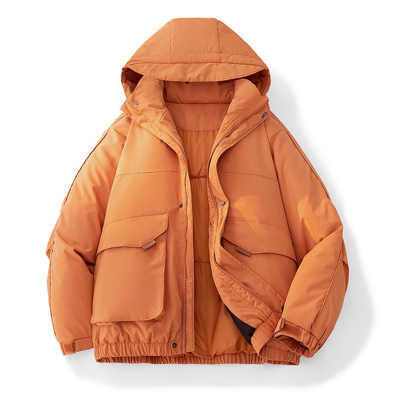 2025 Plus Size Men s Padded Winter Jacket: Thick, Warm, Windproof Youth Cotton Coat M