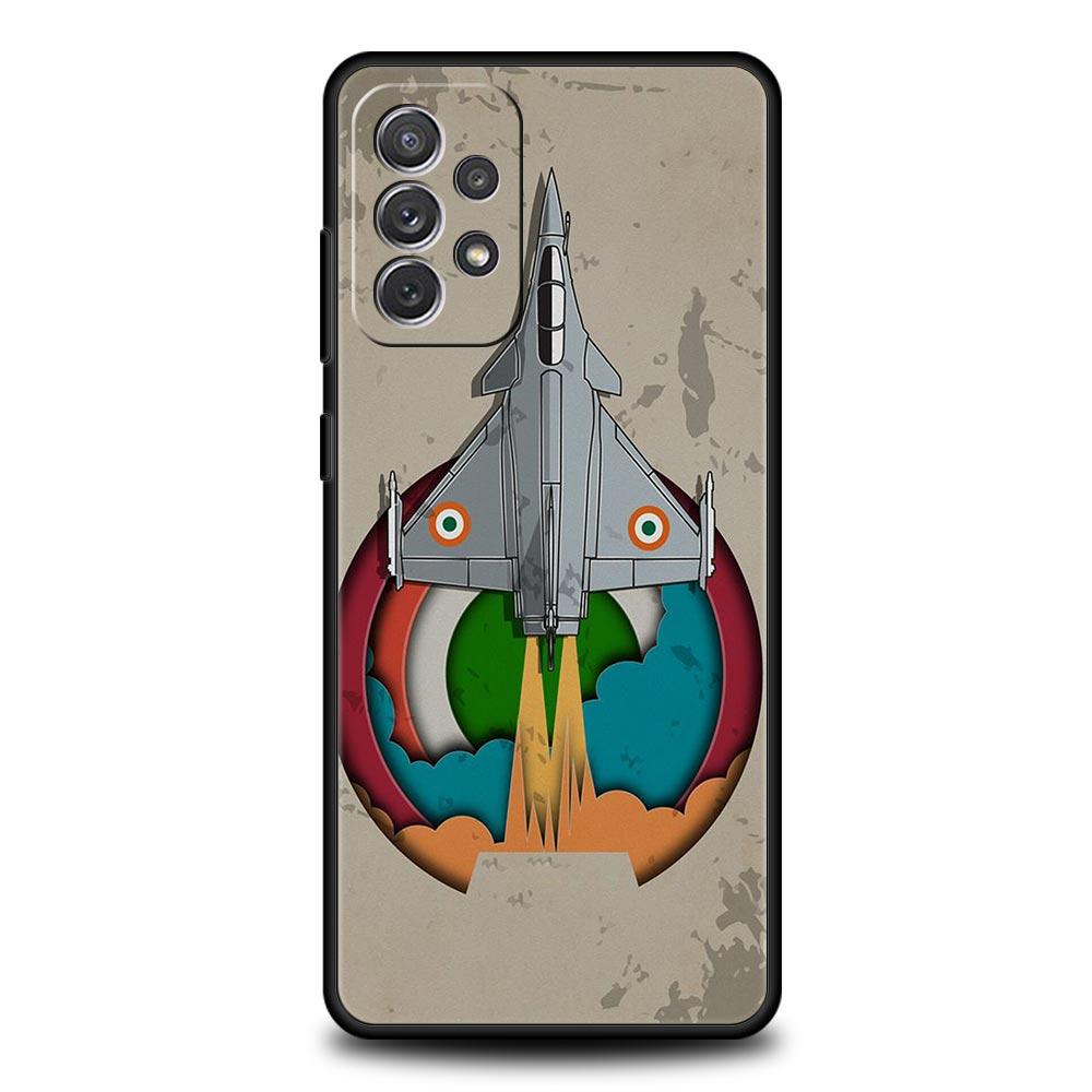 Custodia per Telefono Per Samsung Galaxy A15 A13 A51 A71 A41 A31 A21S A03S A05 A12 A32 A52 A23 A25 A33 A53 A73 5G Cover Aerei da Combattimento