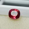 Natural Square Cushion Cut CERTIFIED 5.60 Ct Red Ruby Loose Gemstone For Ring M-819-Ra