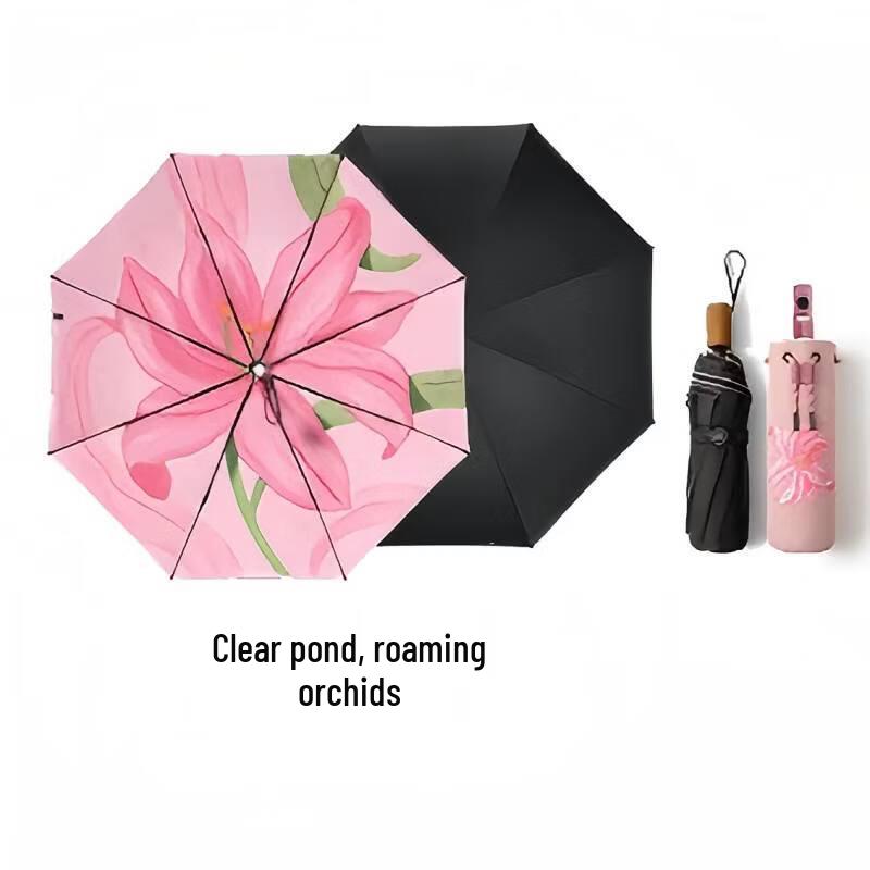 Beneunder UV Protection Three-Fold Sun Umbrella