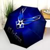 1PC U.s. Air Force Symbol Automatic Umbrella - Suitable Travel Outdoor Portable Umbrella Birthday Gift Daily Essentials