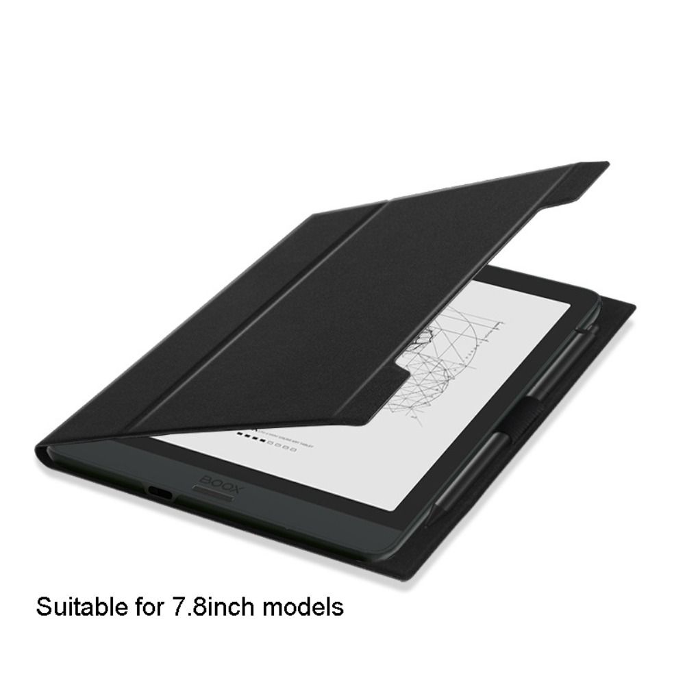 Faltbare Folio-Hülle Klebe-Typ Rückseitenabdeckung E-Reader-Hülle für Onyx BOOX Nova 3Color/3/2/1/Air