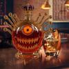 Monsters Whiskey Bottle Decanter for Men Dad Funny Statue Whiskey Decanter 300ml Empty Wine Decanter Home Bar Decoration Gift for Whiskey Lovers