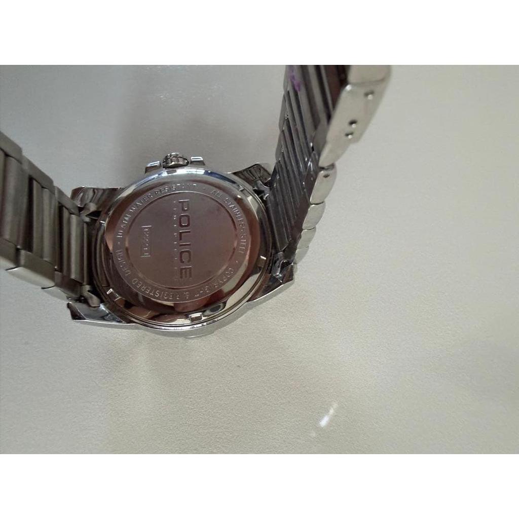 Used POLICE Police Men's Watch 12221J Quartz Day Date