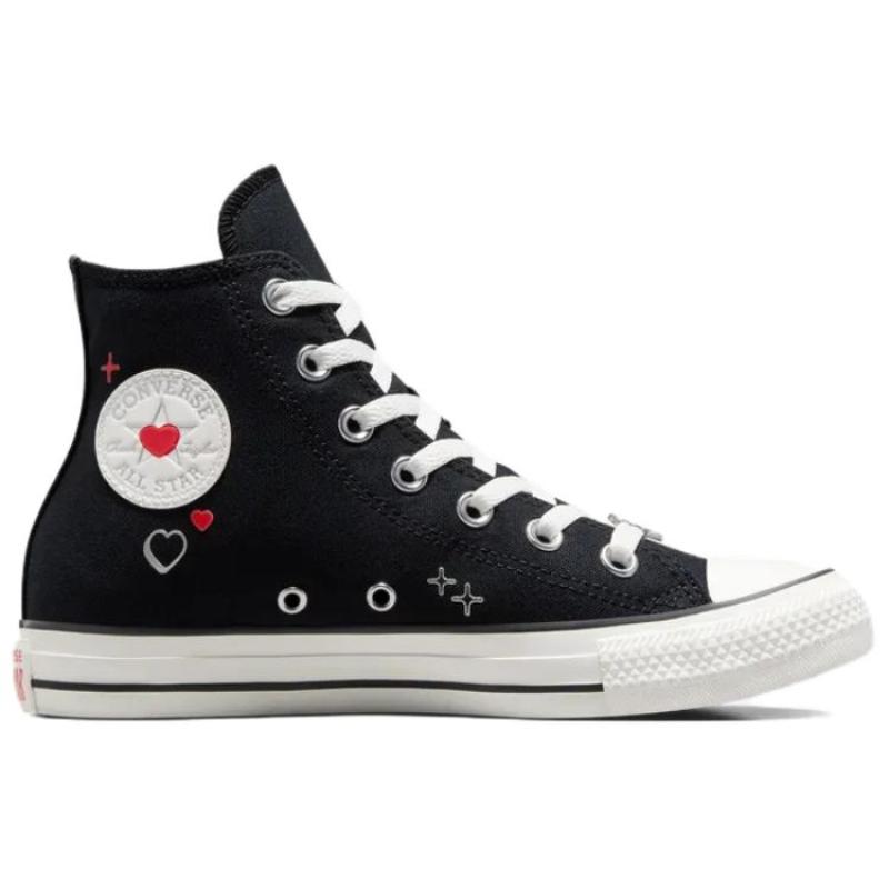 Converse Pantofi All Star Versatili Casual Confortabili cu Glezna Înaltă Pânză Negri Femei