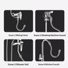 Water-saving Faucet Extender Stainless Steel for Bathroom Sink and Washbasin