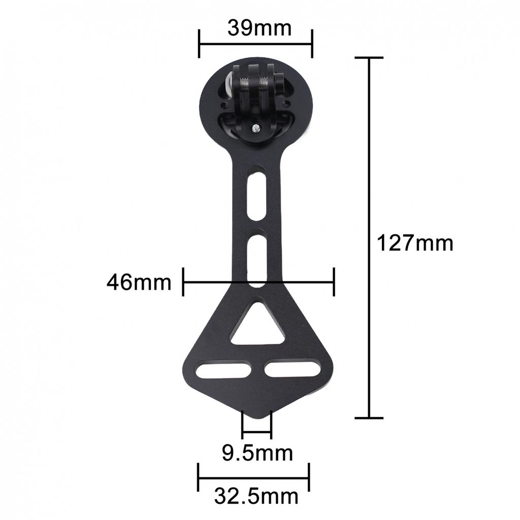 Easy to Install Road Bike Computer Mount For Garmin Computer and Camera
