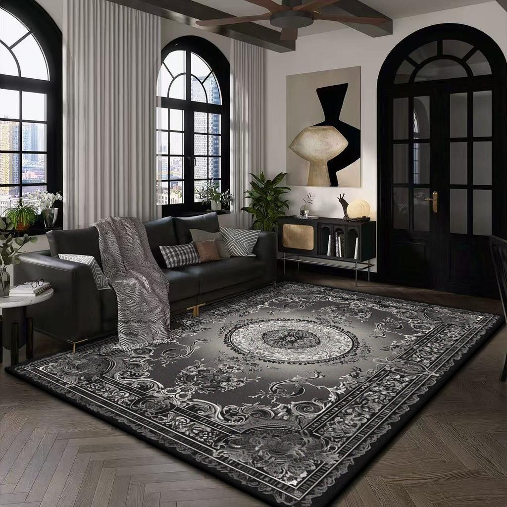 Large Living Room Carpet Modern Senior Office Lounge Rug Antiskid Room Decoration Home Mats Easy Cleaning Fluffy Customizable