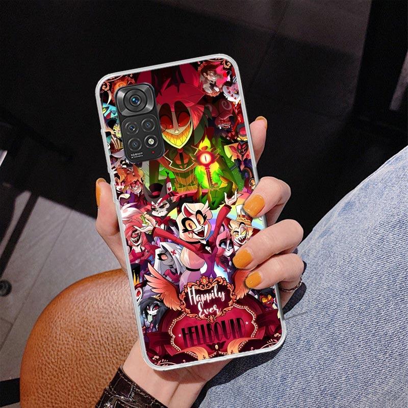H-Hazbin Hotel Angel Dust Phnoe Case for Phnoe Case for Xiaomi Redmi Note 15 14 14S 13 Pro Plus 12 12S 11S 11E 10S 10 11T 5G Uni