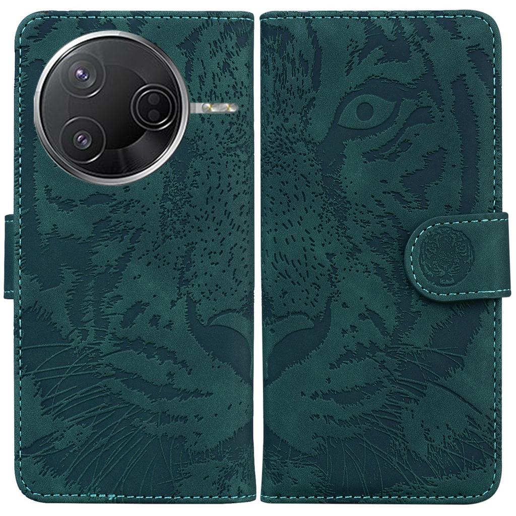 For Xiaomi Poco F7 Pro 5G/F7 Ultra 5G/Redmi K80 Pro 5G/K80 5G Case Tiger Imprint Leather Wallet Phone Cover