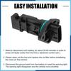 Car Mass Air Flow Sensor Meter For Infiniti QX4 V6 01-03 No.22680-4W000 1 Pc