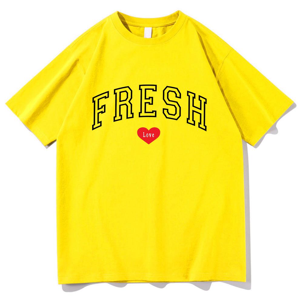 

Sturniolo Triplets Fresh Love T Shirt Funny UnisexWomen Clothing Harajuku Summer Tops Vintage Unisex Cotton Graphic T Shirts S