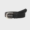 Women's Western Suede Belt with Pressed Beads, Trendy Pin Buckle Design
