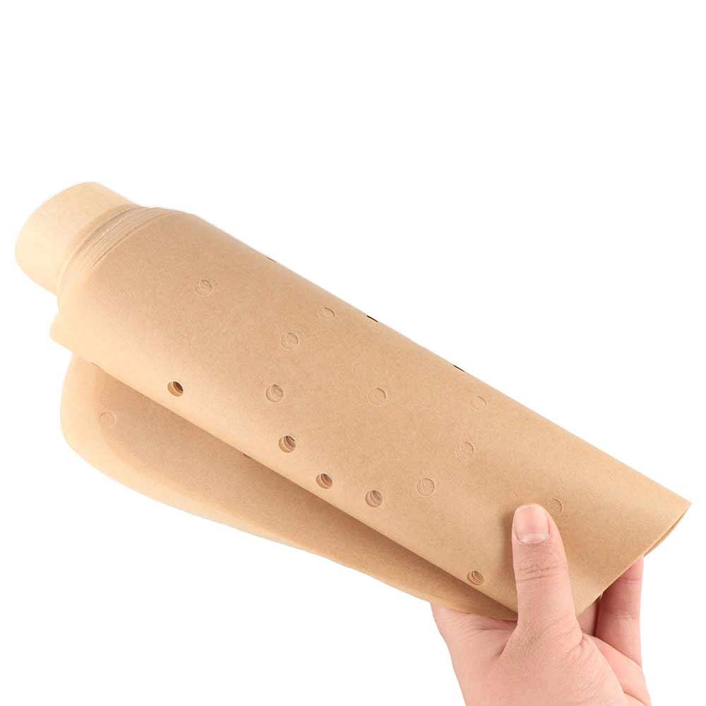 100pcs Non-Stick Air Fryer Paper Square Round Rectangular Baking Oil-proof Paper  Steamer
