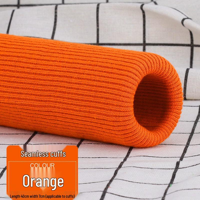 Elastic Trim Ribbed Cuffs for Children's Down Jackets and Pants