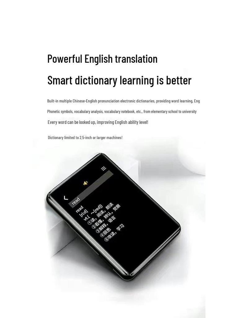 Ultra-thin Portable Touchscreen MP5 Music Player for Students