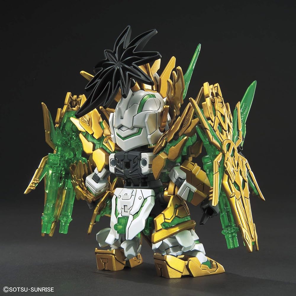 SD Gundam Sangokuden Ryoken Liu Bei Unicorn Gundam Color-Coded Model Kit BAS5058879