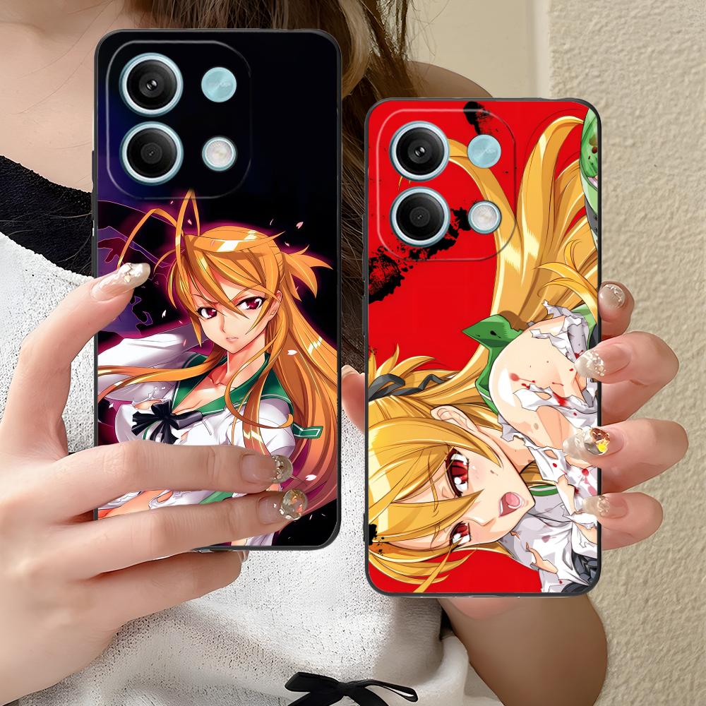 Highschool Rei Miyamoto Phone Case for Xiaomi Redmi Note 14 13 12 11 S Pro Plus 4G 5G Colorful Printing Cover Luxury Cellphones