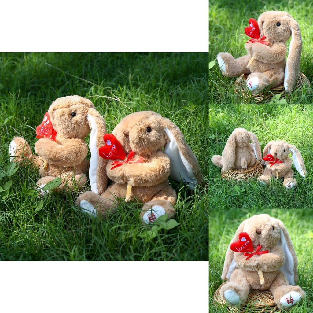 Plüsch Umarmungsblume Hase Spielzeug Mit PP Baumwollfüllung Für Ostergeschenk Mädchen Und Kinder