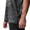Muscleguys Camouflage Running T-shirts Mens Oversized Half Sleeve Dropped Shoulder Loose Fitness T Shirt Summer Gym Bodybuilding Tops Tees