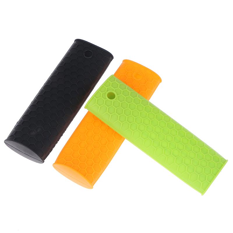 Silicone Pot Pan Handle Holder Sleeve Cover Grip  Sleeve Kitchen Utensil