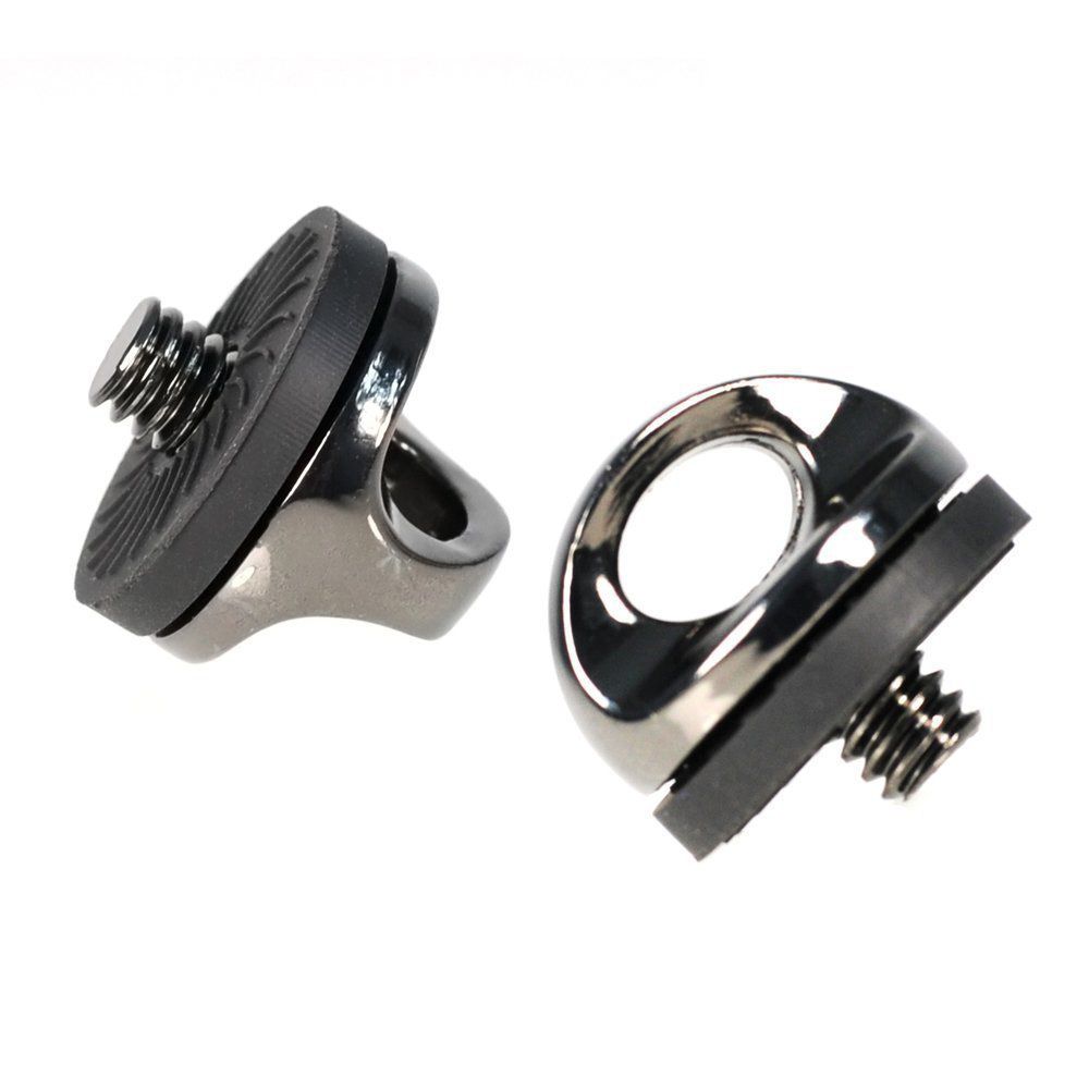 

DSLR Camcorder Shoulder Strap Connecting Adapter Nut 1/4 Screw чёрный